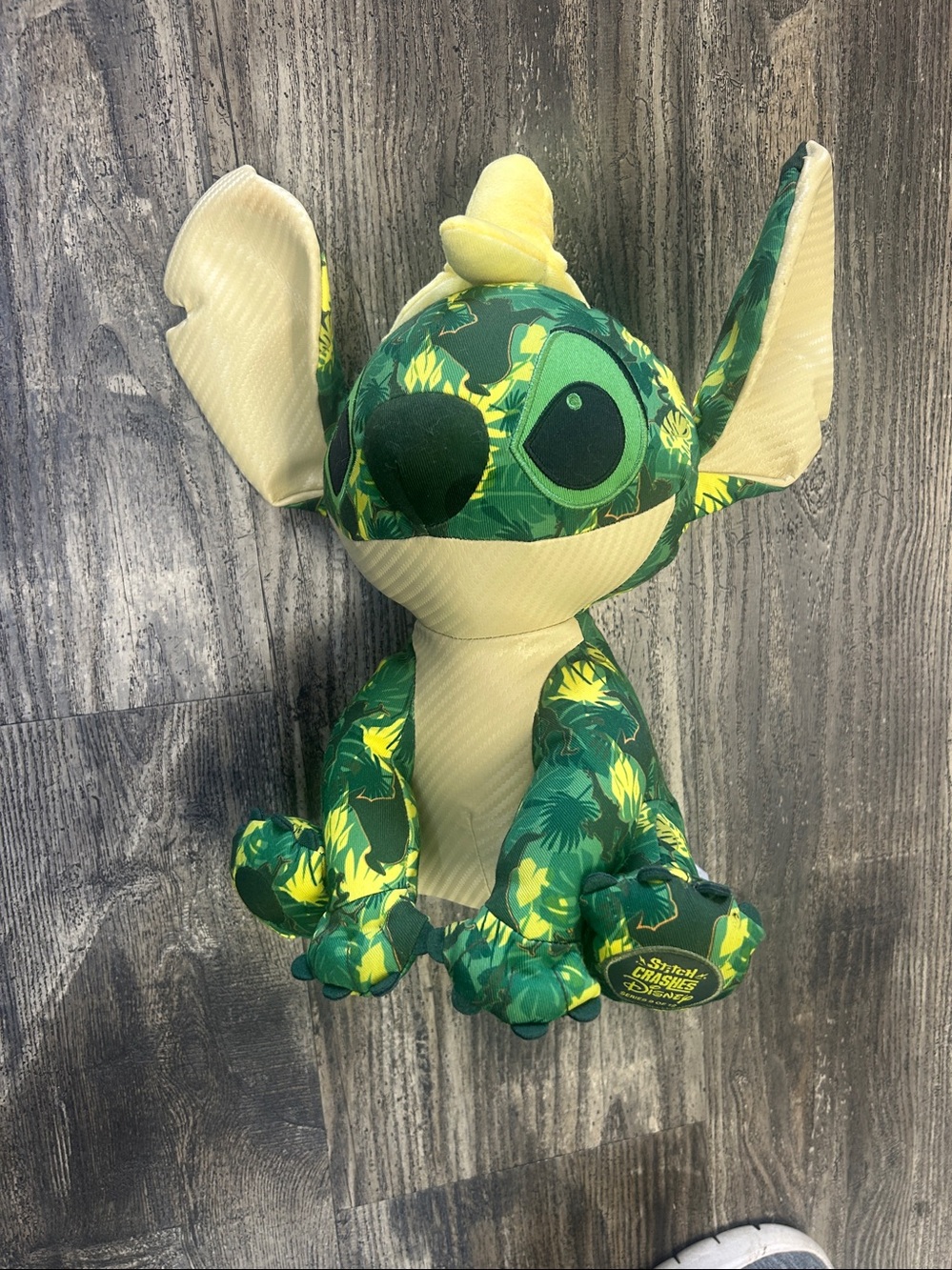 Tropical Green Stitch Plush Toy